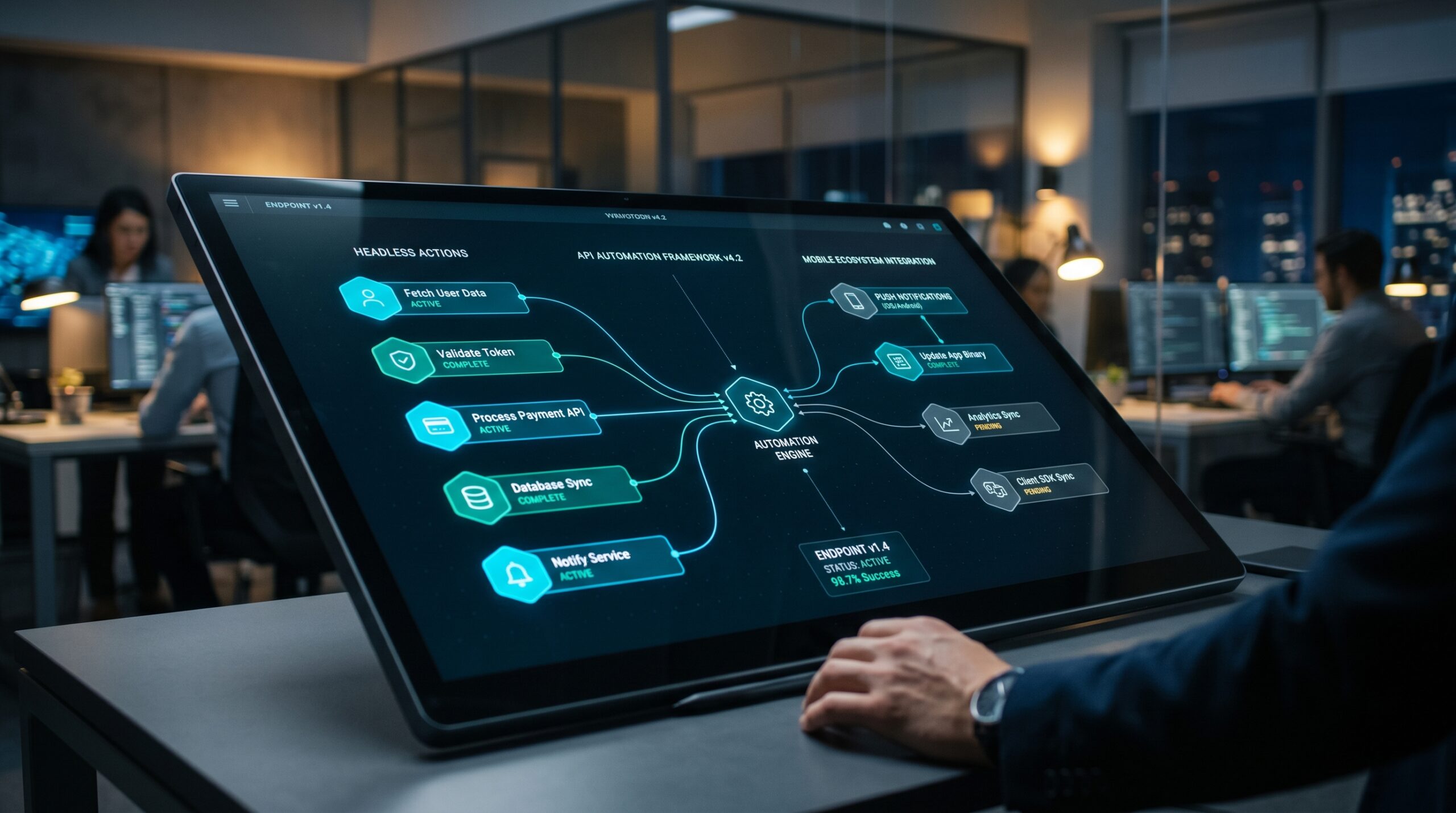 estrategia de marketing con IA y automatización headless