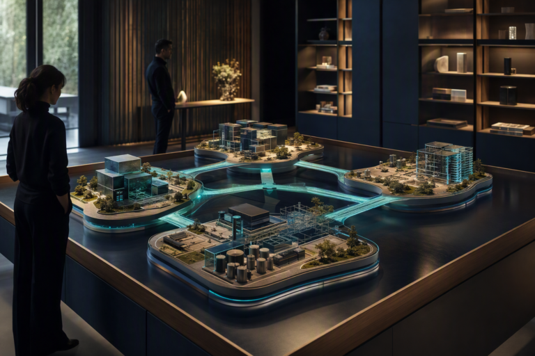 empresa multiagente representada como control plane operativo con portfolio de modelos IA